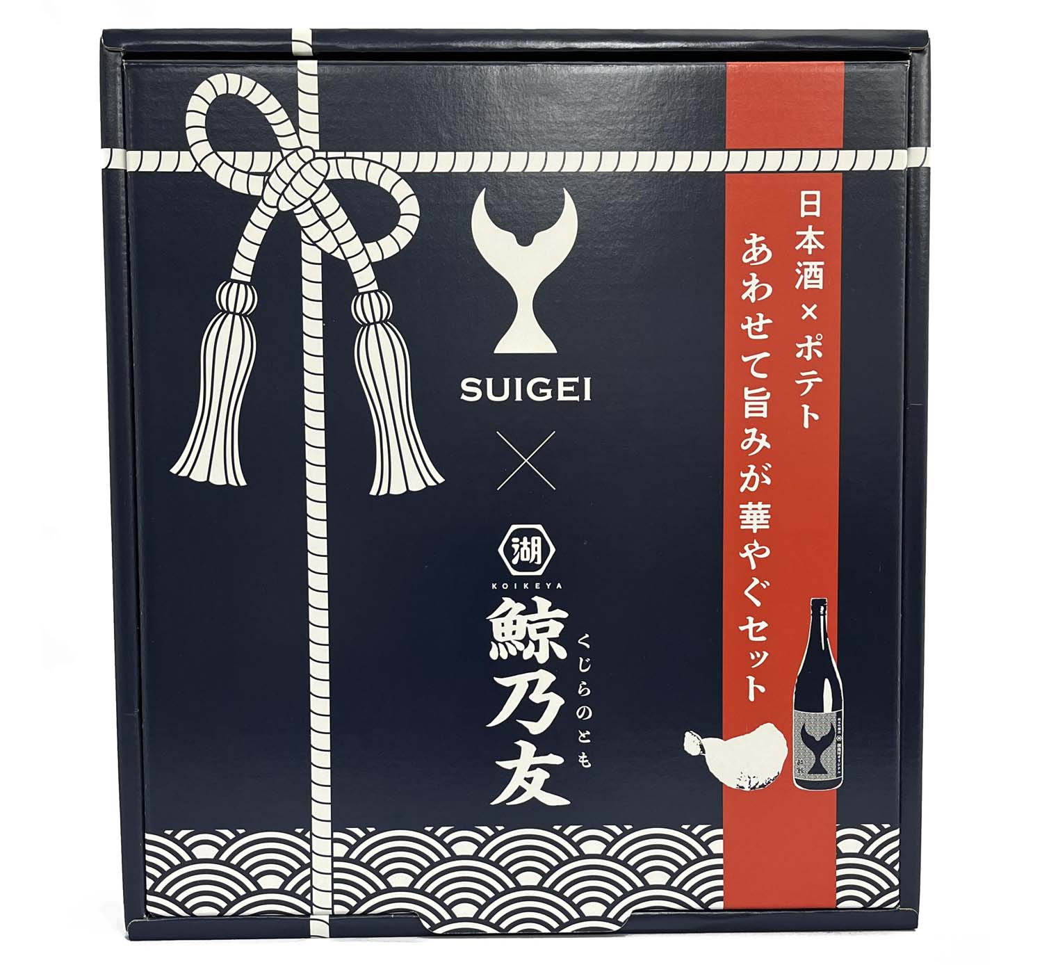７２０ｍｌ＋湖池屋ポテトチップス(50ｇ×3袋)  限定 箱