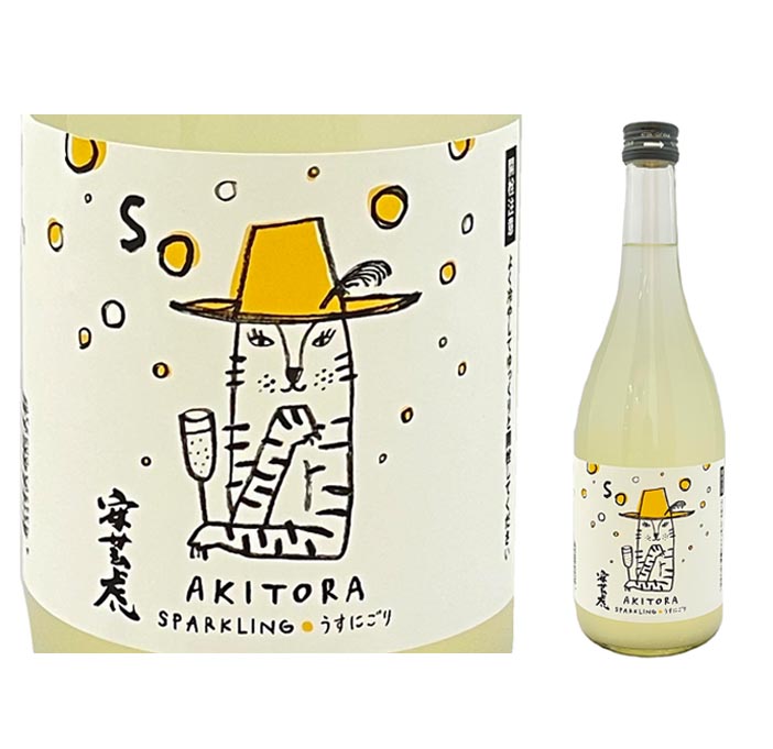 安芸虎 素 純米吟醸 発泡生酒720