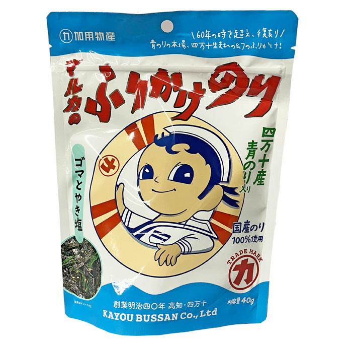 ﾏﾙｶのふりかけのり ｺﾞﾏとやき塩