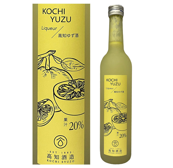 高知酒造 高知県産 ゆず酒 500ml