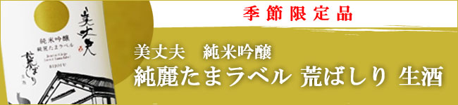 美丈夫　荒ばしり 